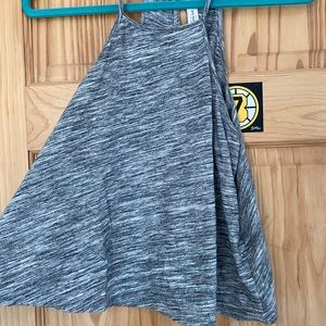 Gray Abercrombie & Fitch Flowy Tank
